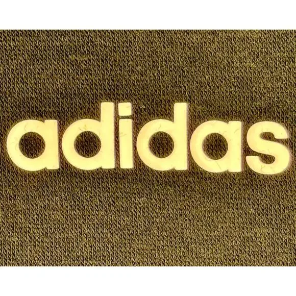 Adidas Sweatshirt Sporty Athletic Black with White Stripe Size XS - Picture 3 of 5